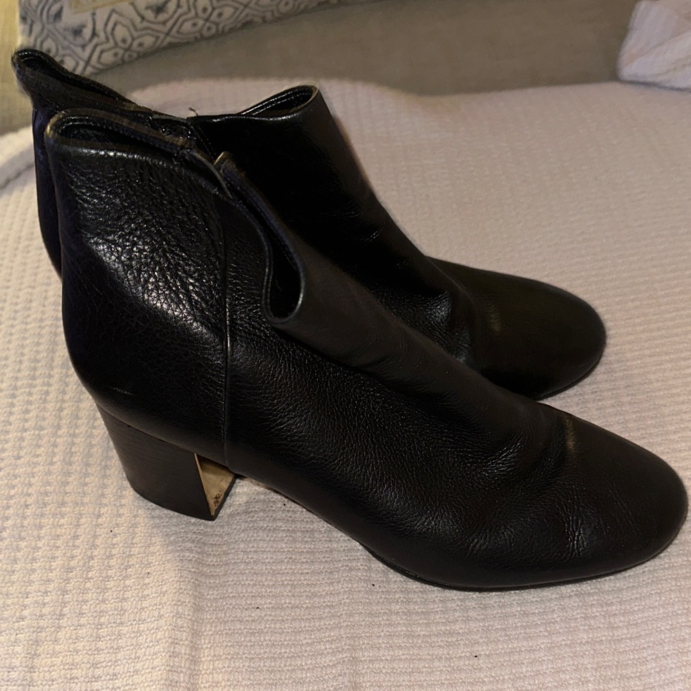 Tory Burch Black Ankle Boots 10